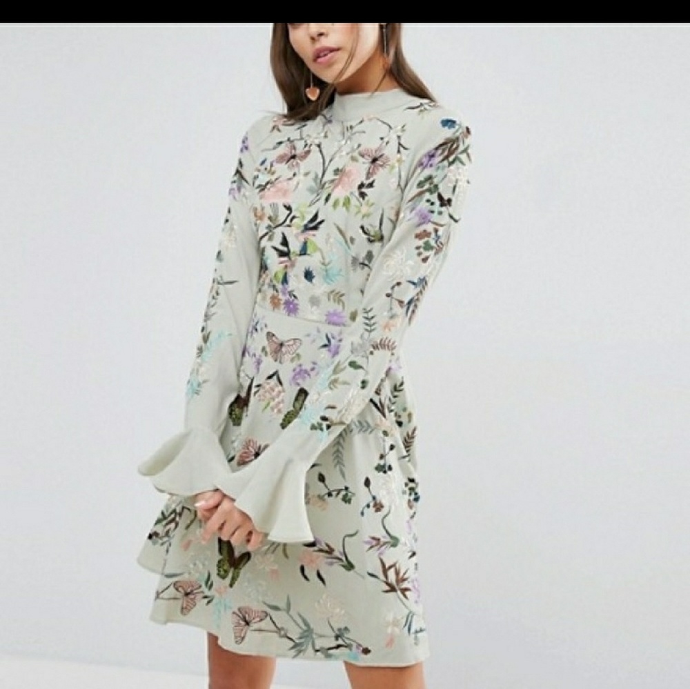 ASOS floral dress